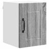 vidaXL Wandschrank PORTO Graues Sonoma 30 x 31 x 40 cm Holzwerkstoff