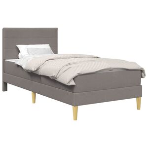 vidaXL Bettrahmen 80 x 200 cm Taupe
