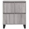 vidaXL Sideboard Grau Sonoma 60x35x70 cm Holzwerkstoff