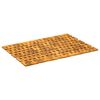 vidaXL Badematten Natur 55 x 80 cm Massivholz Akazie