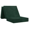 vidaXL Klappsofa Bett 190 x 75 x 15 cm Dunkelgr&uuml;n