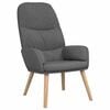 vidaXL Relaxsessel Hellgrau Stoff