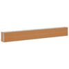 vidaXL Hochbeet Hellbraun 582 x 50 x 68 cm Verzinkter Stahl
