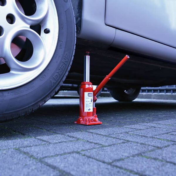 Carpoint Hydraulischer Flaschenheber 3000 kg Rot