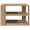 vidaXL Couchtisch Artisan-Eiche 58x58x40 cm Holzwerkstoff