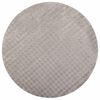 vidaXL Bereichsteppiche Rund SIROLO Sand &Oslash; 160 CM Polyester