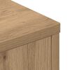 vidaXL Kopfteil Artisan-Eiche 160 x 17 x 104,5 cm Holzwerkstoff