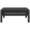 vidaXL 3-tlg. Garten-Lounge-Set Massivholz Kiefer Schwarz