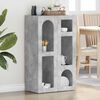vidaXL Sideboard Beton Grau 59 x 35 x 100,5 cm Holzwerkstoff
