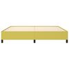 vidaXL Bettgestell ohne Matratze Gr&uuml;n 200x200 cm Stoff