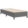 vidaXL Boxspringbett Hellgrau 90 x 200 cm Cordstoff