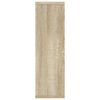 vidaXL Wandregal Sonoma-Eiche 85x16x52,5 cm Holzwerkstoff