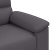 vidaXL 2-Sitzer-Sofa Grau 180x81x84 cm Kunstleder