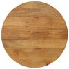 vidaXL Tischplatte &Oslash; 70x3,8 cm Rund Massivholz Mango