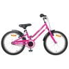 vidaXL Kinderfahrrad 24 Zoll f&uuml;r 8-12 Jahre alt Pink Schwarz