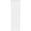 vidaXL Verdunkelungsrollo Wei&szlig; 75x210cm Stoffbreite 70,7 cm Polyester