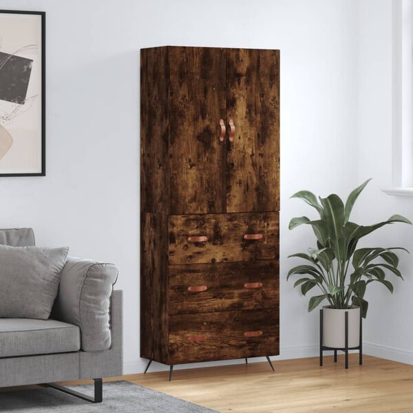 vidaXL Highboard R&auml;uchereiche 69,5x34x180 cm Holzwerkstoff