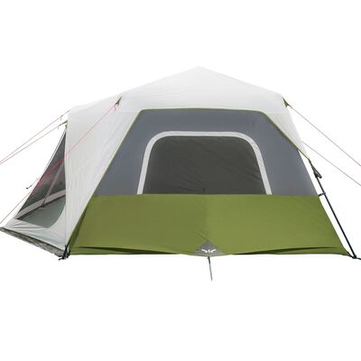 vidaXL Campingzelt mit LED 10 Personen Grün