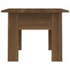 vidaXL Couchtisch Braun Eichen-Optik 55x55x42 cm Holzwerkstoff