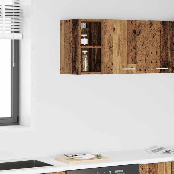 vidaXL H&auml;ngeschrank Altholz 20 x 29,5 x 40 cm Holzwerkstoff