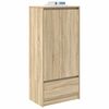 vidaXL Schrank mit Schublade Sonoma-Eiche 55,5x34x119,5 cm