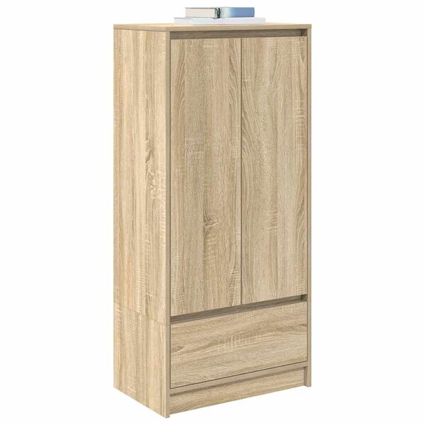vidaXL Schrank mit Schublade Sonoma-Eiche 55,5x34x119,5 cm