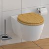 SCH&Uuml;TTE WC-Sitz mit Absenkautomatik NATURAL BAMBOO