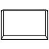 vidaXL Konsolentisch Transparent 120x35x75 cm Hartglas