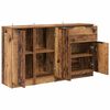 vidaXL Sideboard mit Schubladen 3 pcs Altholz Holzwerkstoff