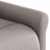 vidaXL Relaxsessel Taupe Stoff