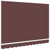 vidaXL Markisenersatzstoff Braun 330 x 195 cm Polyester