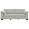 vidaXL 3-Sitzer-Sofa Hellgrau 220x77x82 cm Samt