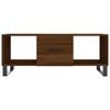 vidaXL Couchtisch Braun Eichen-Optik 102x50x40 cm Holzwerkstoff