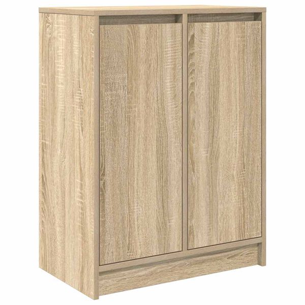 vidaXL Sideboard Sonoma-Eiche 57x34x76 cm Holzwerkstoff