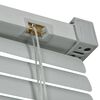 vidaXL Fensterjalousien Aluminium 140x160 cm Silber