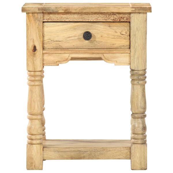 vidaXL Nachttisch 40 x 35 x 50 cm Mango Massivholz