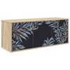 vidaXL Wandmontierter TV-Schrank DOKKUM 102 x 33 x 40 cm Sonoma-Eiche