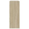 vidaXL Schuhregal Sonoma-Eiche 60x21x57 cm Holzwerkstoff