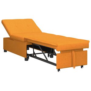 vidaXL Schlafsofa Dunkelgelb 194 x 50 x 82 cm Sperrholz