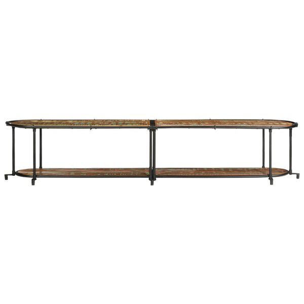 vidaXL TV-Regal 200x42x40 cm Altholz Massiv