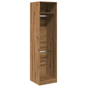 vidaXL Kleiderschrank Artisan-Eiche 50x50x200 cm Holzwerkstoff