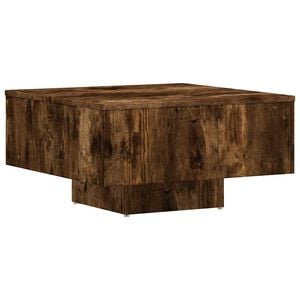 vidaXL Couchtisch R&auml;uchereiche 60x60x31,5 cm Holzwerkstoff