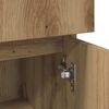 vidaXL Badschrank Artisan-Eiche 30x30x95 cm Holzwerkstoff