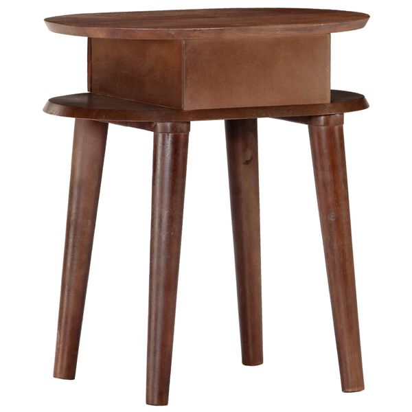 vidaXL Nachttisch 50x35x55 cm Massivholz Akazie