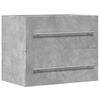 vidaXL Waschbeckenunterschrank Betongrau 60x38,5x48 cm Holzwerkstoff
