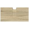 vidaXL Waschbeckenunterschrank Sonoma-Eiche 60x30x60 cm Holzwerkstoff