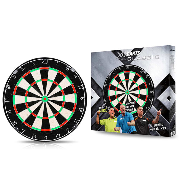 XQmax Darts Klassische Dartscheibe Borste