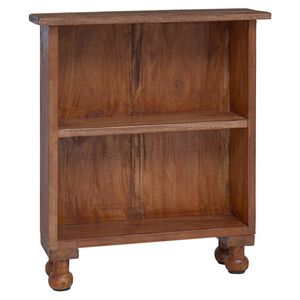 vidaXL Regale mit Regal Braun 47 x 16 x 55 cm Massives Mahagoni Holz