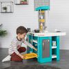 Smoby Play Studio K&uuml;che XL Tefal Bubble Blau 5x61,5x99 cm
