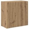 vidaXL TV-Wandschrank 59,5 x 31 x 60 cm Artisan-Eiche Holzwerkstoff